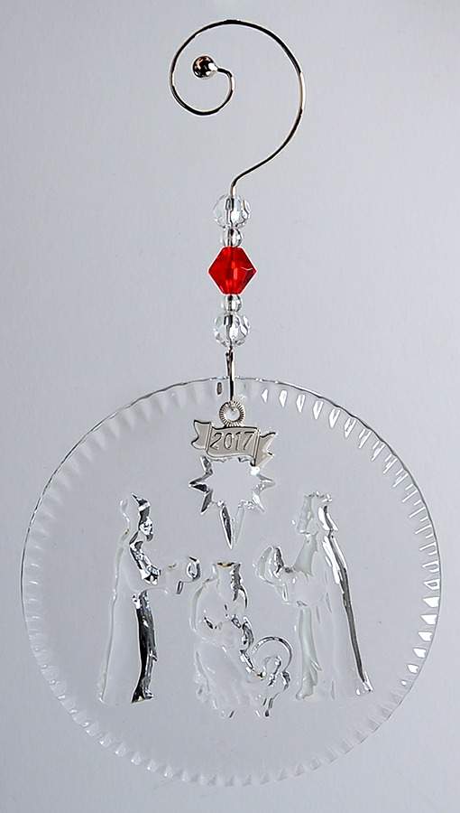 Waterford Christmas Ornament Nativity - 3 Wise Men - Boxed by Waterford Crystal-1