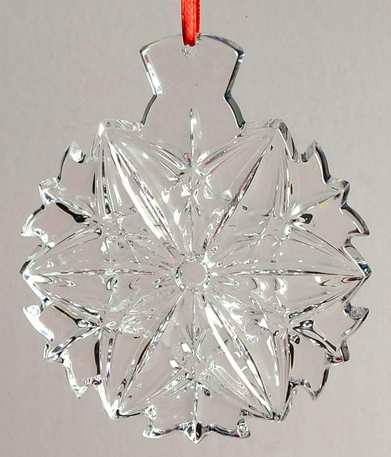 Waterford Christmas Ornament Snowflake - No Box by Waterford Crystal-1