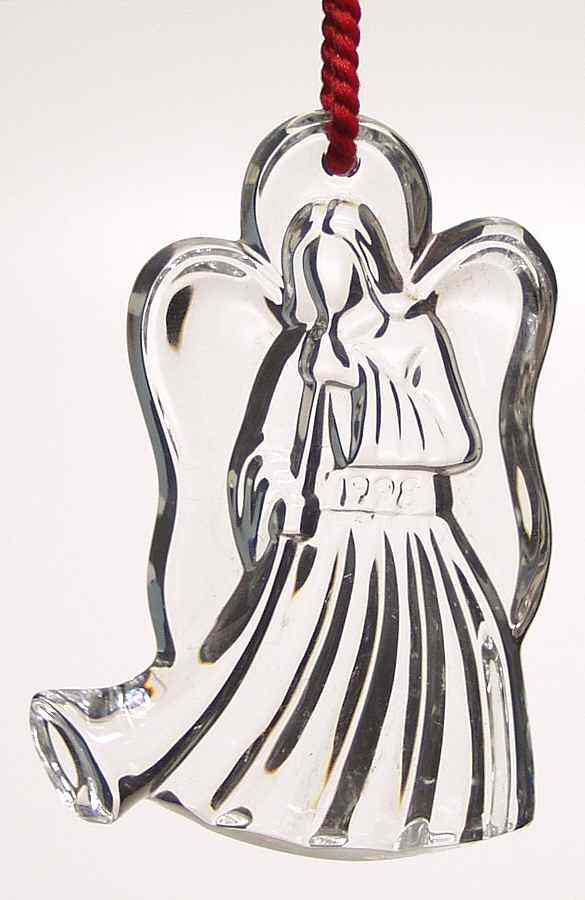 Angel Ornament Angel-With Horn - Boxed by Waterford Crystal-1