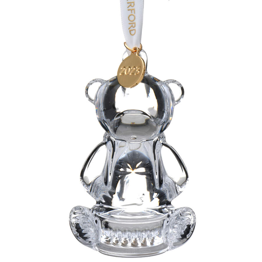 Baby's First Christmas 2023-Babys First Bear - Boxed by Waterford Crystal-1