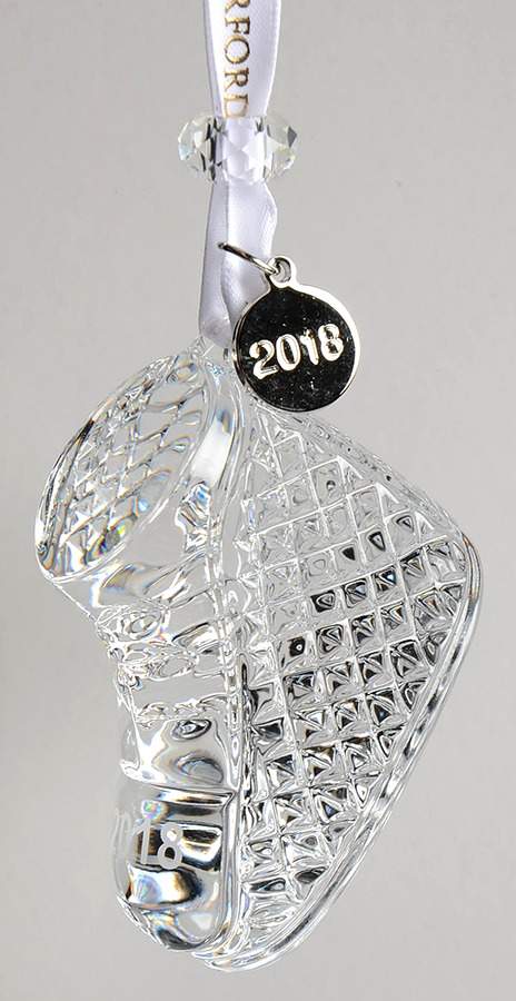Baby's First Christmas Baby Bootie - No Box by Waterford Crystal-1