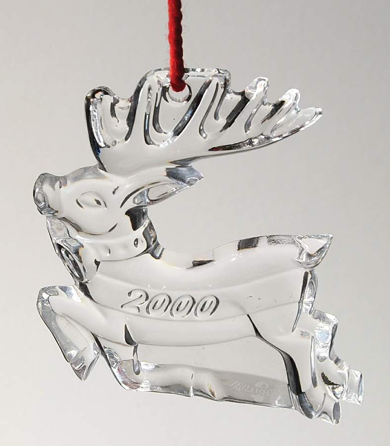 Christmas Memories Reindeer - No Box by Waterford Crystal-1