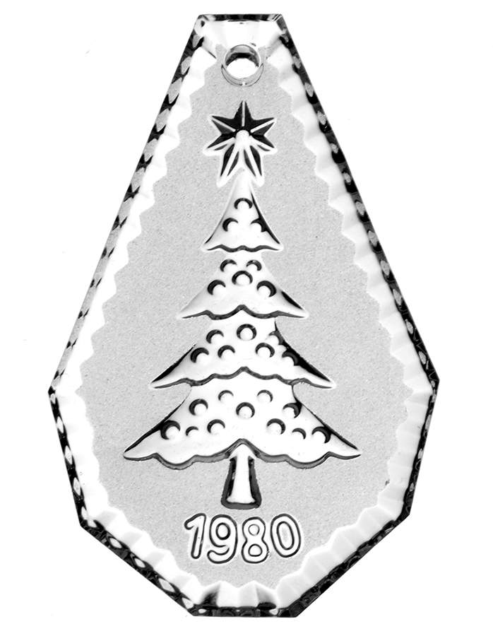 Crystal-Annual Ornament Christmas Tree - Boxed by Waterford Crystal-1