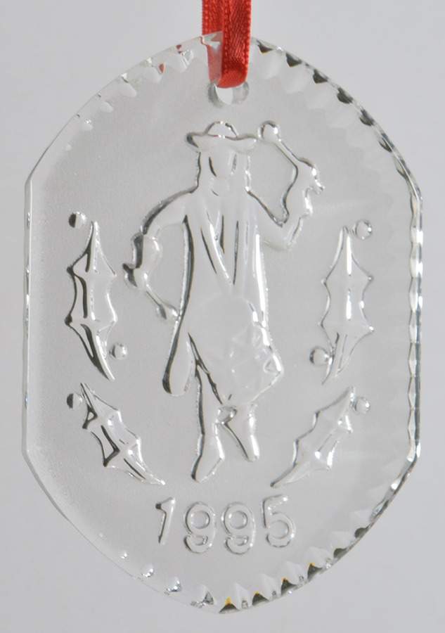 Crystal-Annual Ornament 12 Drummers Drumming - Boxed by Waterford Crystal-1