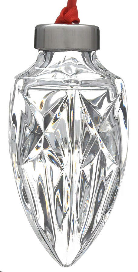 Annual Crystal Ball Ornament 1996 - Boxed by Waterford Crystal-1