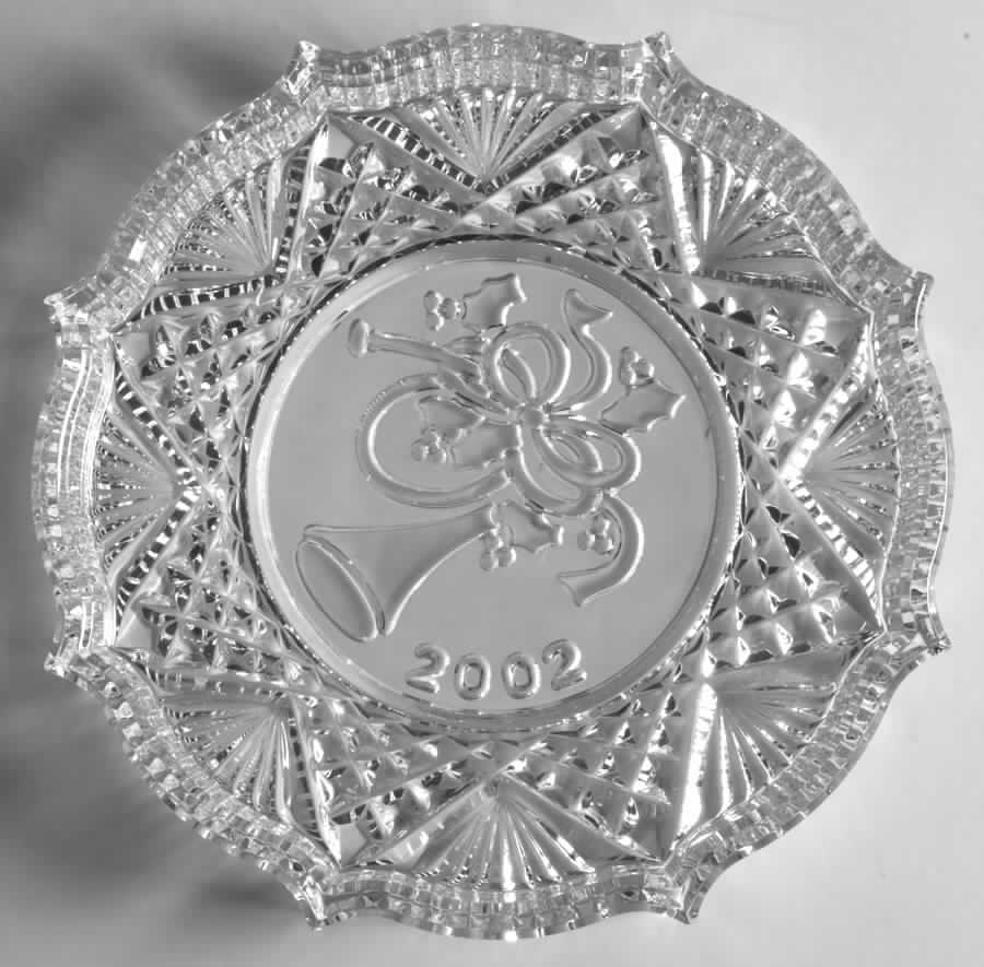 Songs of Christmas-Plate Deck The Halls - Boxed by Waterford Crystal-1