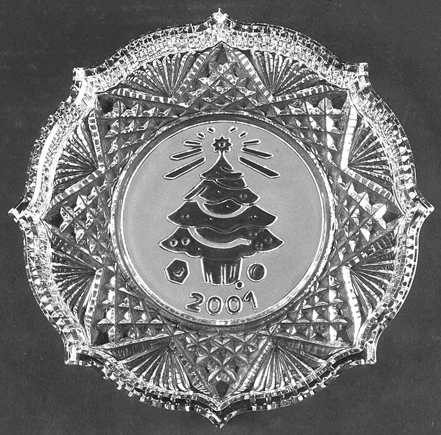 Songs of Christmas-Plate O Christmas Tree - Boxed by Waterford Crystal-1