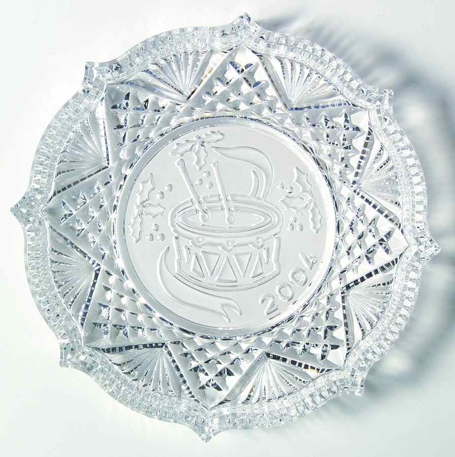 Songs of Christmas-Plate Little Drummer Boy - Boxed by Waterford Crystal-1