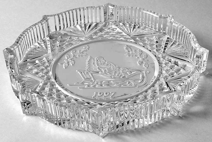 Songs of Christmas-Plate Jingle Bells - Boxed by Waterford Crystal-1