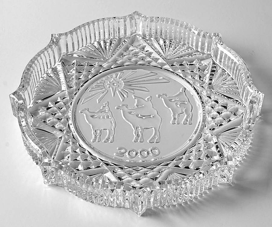 Songs of Christmas-Plate O Holy Night - Boxed by Waterford Crystal-1