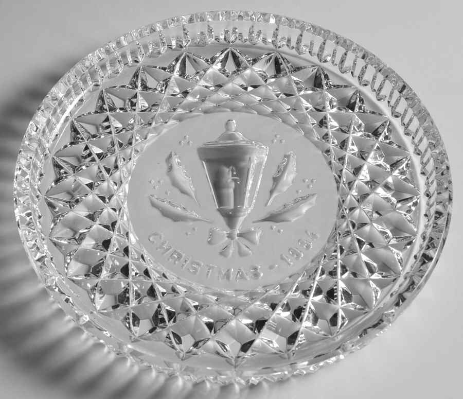 Twelve Days of Christmas Holly Lamp - No Box by Waterford Crystal-1
