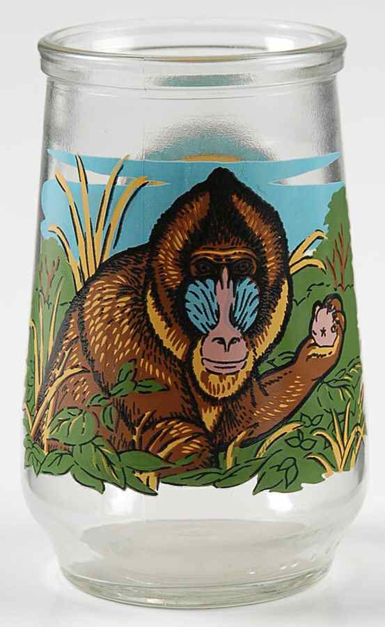 Endangered Species Glass Mandrill - No Box by Welchs-1