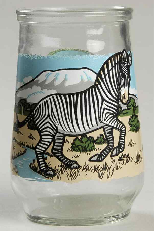 Endangered Species Glass Grevy's Zebra - No Box by Welchs-1