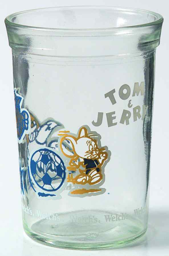 Tom & Jerry Glasses Tom & Jerry Soccer - No Box by Welchs-1