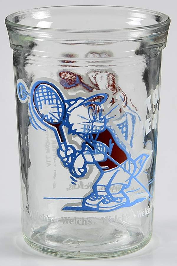 Tom & Jerry Glasses Tom & Jerry Tennis - No Box by Welchs-1