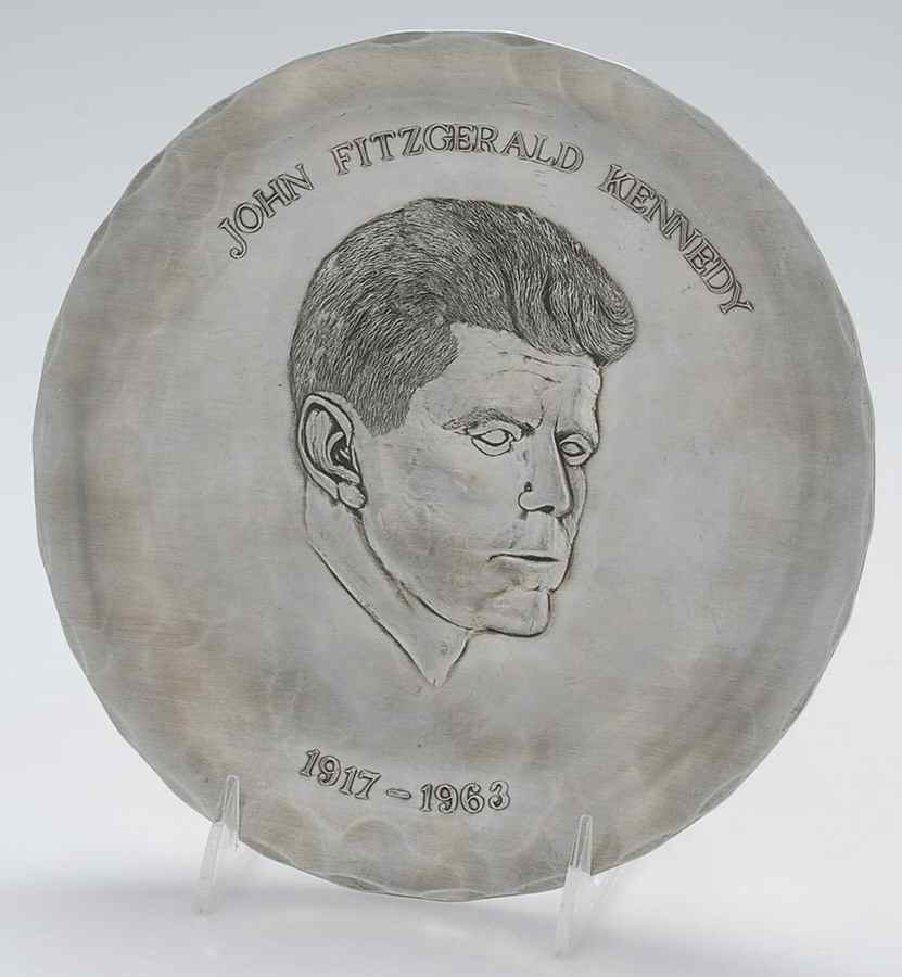 Great Americans Kennedy (Pewter) - With Box by Wendell August-1