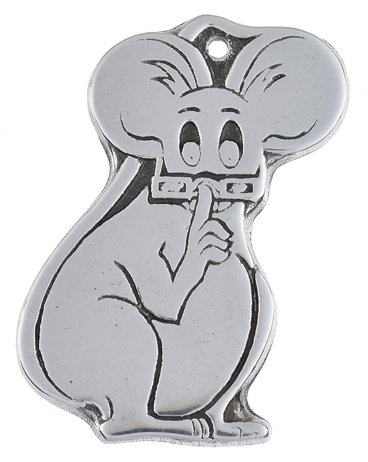 Wilton Armetale Christmas Ornament Mouse - No Box by Wilton Armetale-1