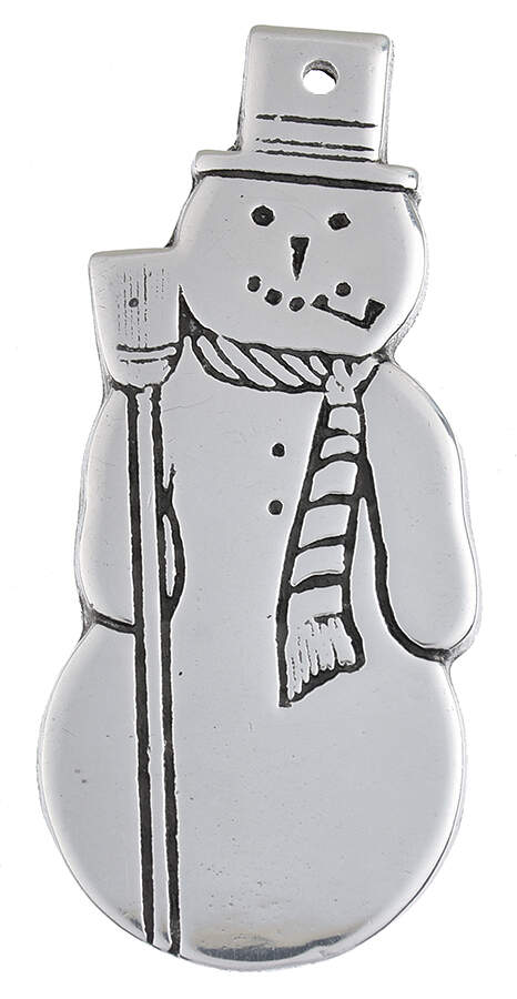 Wilton Armetale Christmas Ornament Snowman - No Box by Wilton Armetale-1