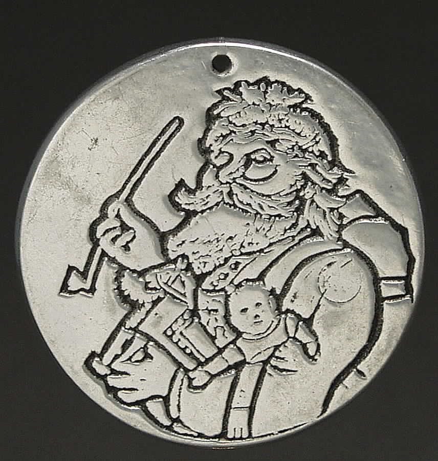 Wilton Armetale Christmas Ornament Santa Claus - No Box by Wilton Armetale-1