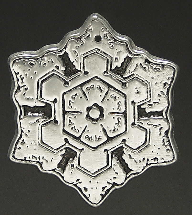 Wilton Armetale Christmas Ornament Snowflake - No Box by Wilton Armetale-1