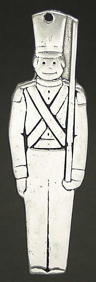 Wilton Armetale Christmas Ornament Toy Soldier - No Box by Wilton Armetale-1