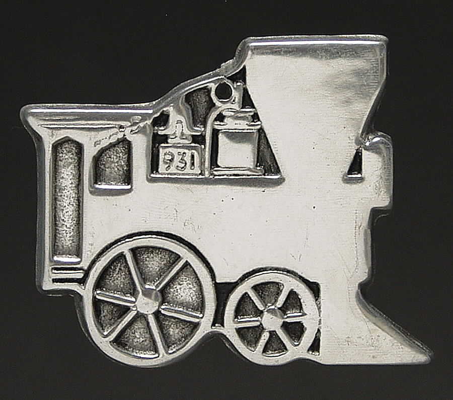 Wilton Armetale Christmas Ornament Train - No Box by Wilton Armetale-1