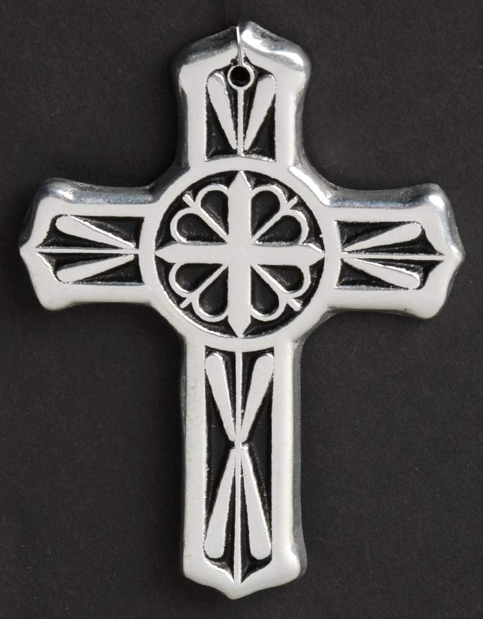 Wilton Armetale Christmas Ornament Cross - No Box by Wilton Armetale-1
