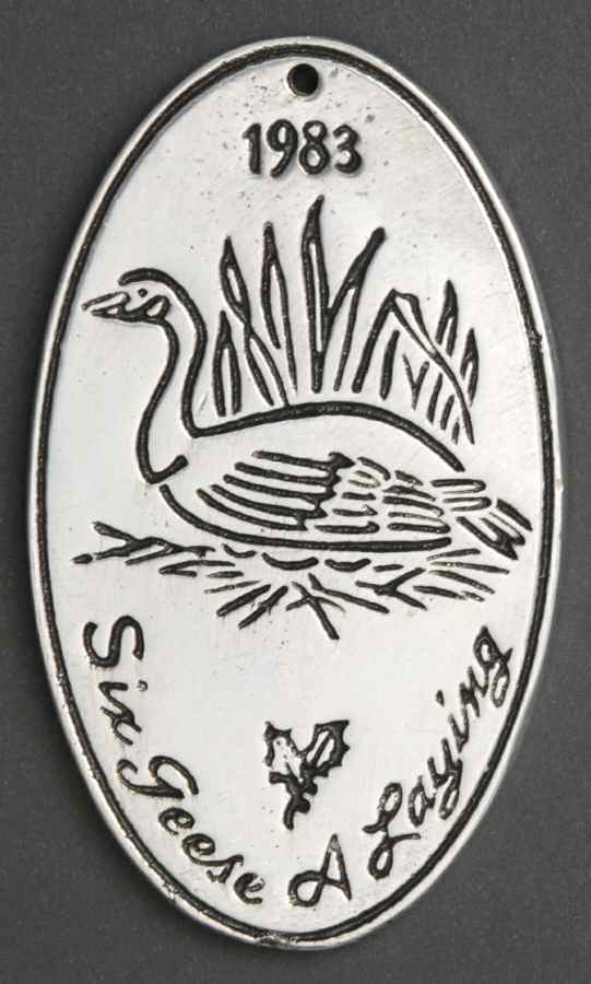 Twelve Days of Christmas 6 Geese A Laying - No Box by Wilton Armetale-1