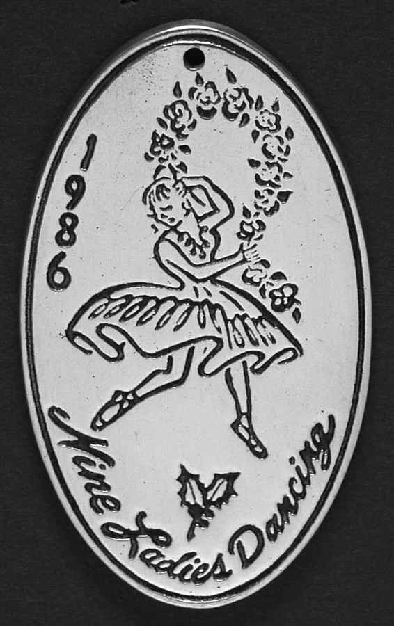 Twelve Days of Christmas 9 Ladies Dancing - No Box by Wilton Armetale-1