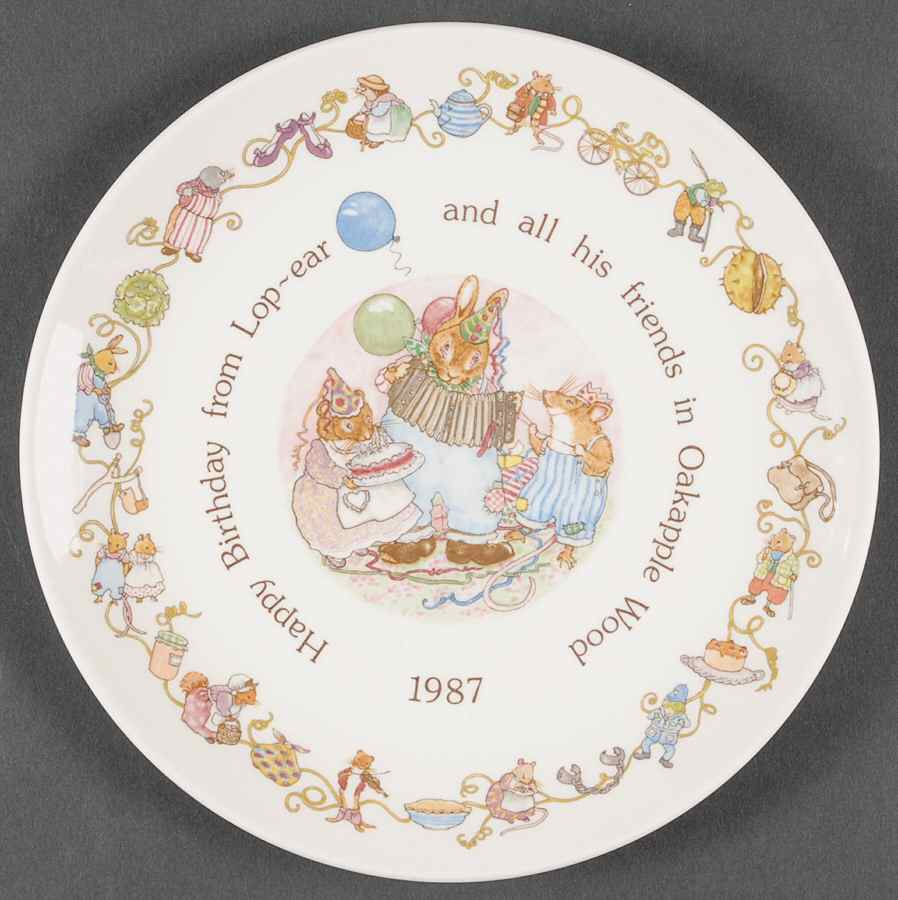 Oakapple Wood-Birthday Oakapple Wood Birthday - No Box by Wedgwood-1