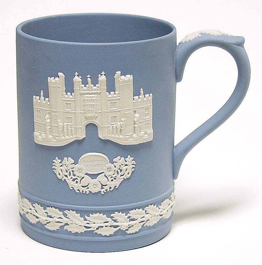 Jasperware Christmas Mug Hampton Court - Boxed by Wedgwood-1