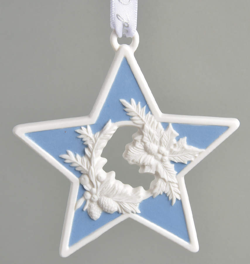 Wedgwood Christmas Ornament Star - Boxed by Wedgwood-1
