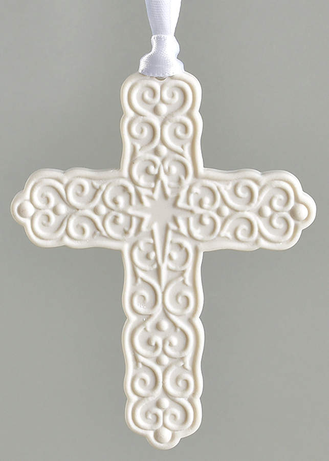 Wedgwood Christmas Ornament Cross Ornament - Boxed by Wedgwood-1