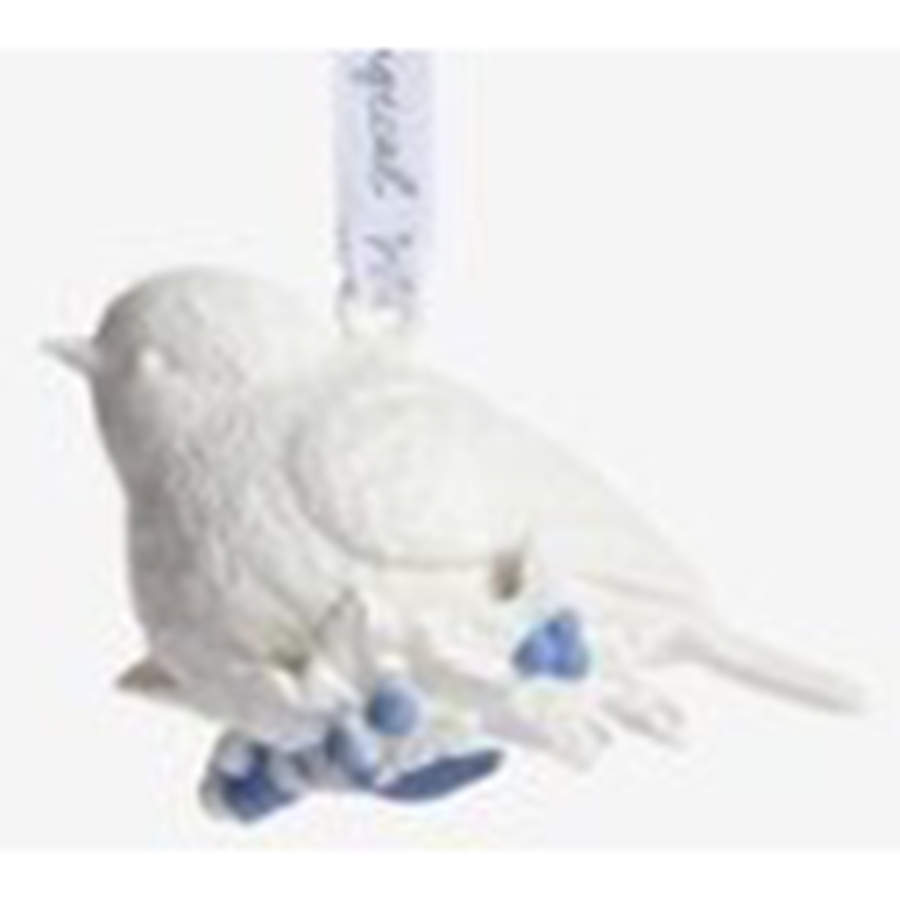 Wedgwood Christmas Ornament White Robin - Boxed by Wedgwood-1