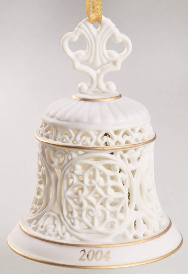 Wedgwood Christmas Ornament Jasper Pierced Bell - Boxed by Wedgwood-1