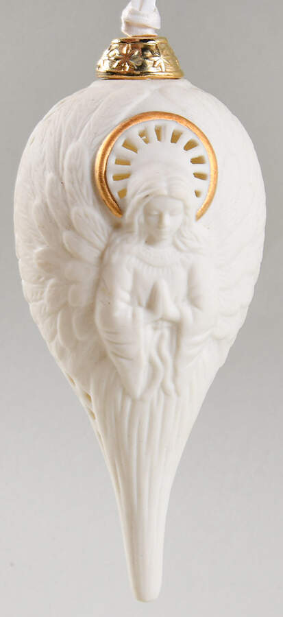 Wedgwood Christmas Ornament Angel Ornament 3-D - Boxed by Wedgwood-1