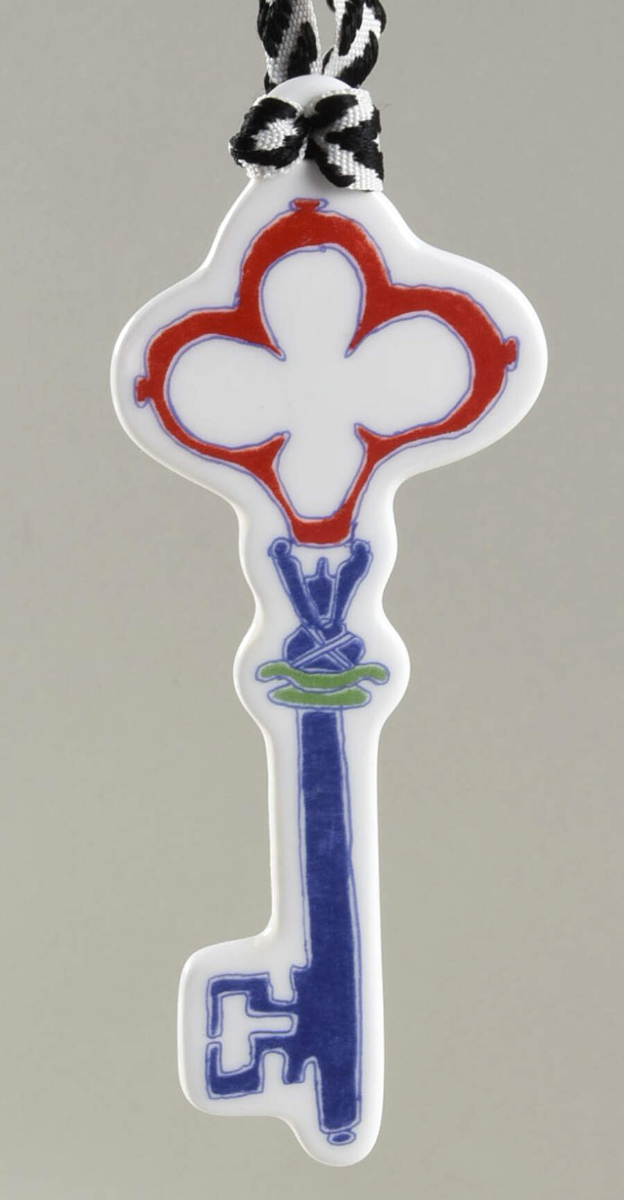 Wedgwood Christmas Ornament 2024 Colorful Housekey - Boxed by Wedgwood-1