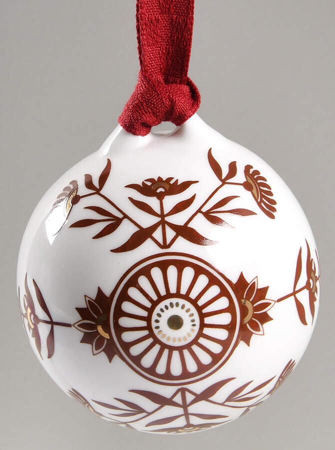 Wedgwood Christmas Ornament Red Splendor #1 - Boxed by Wedgwood-1