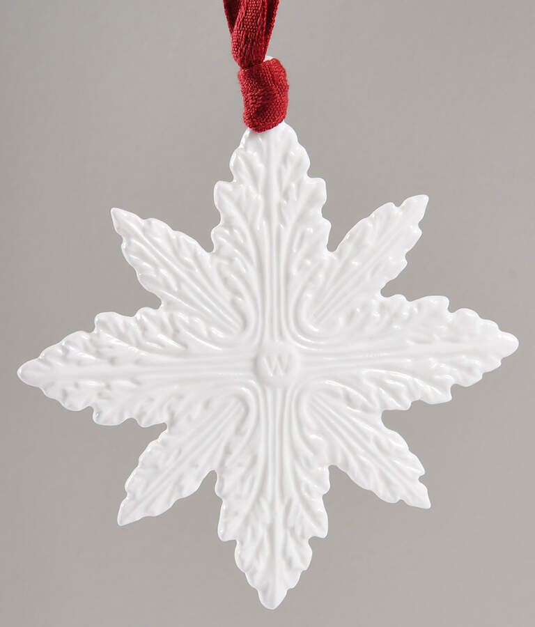 Wedgwood Christmas Ornament Snowflake - Boxed by Wedgwood-1
