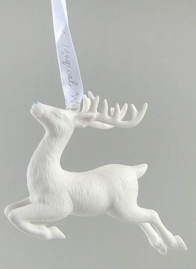 Wedgwood Christmas Ornament Reindeer - No Box by Wedgwood-1
