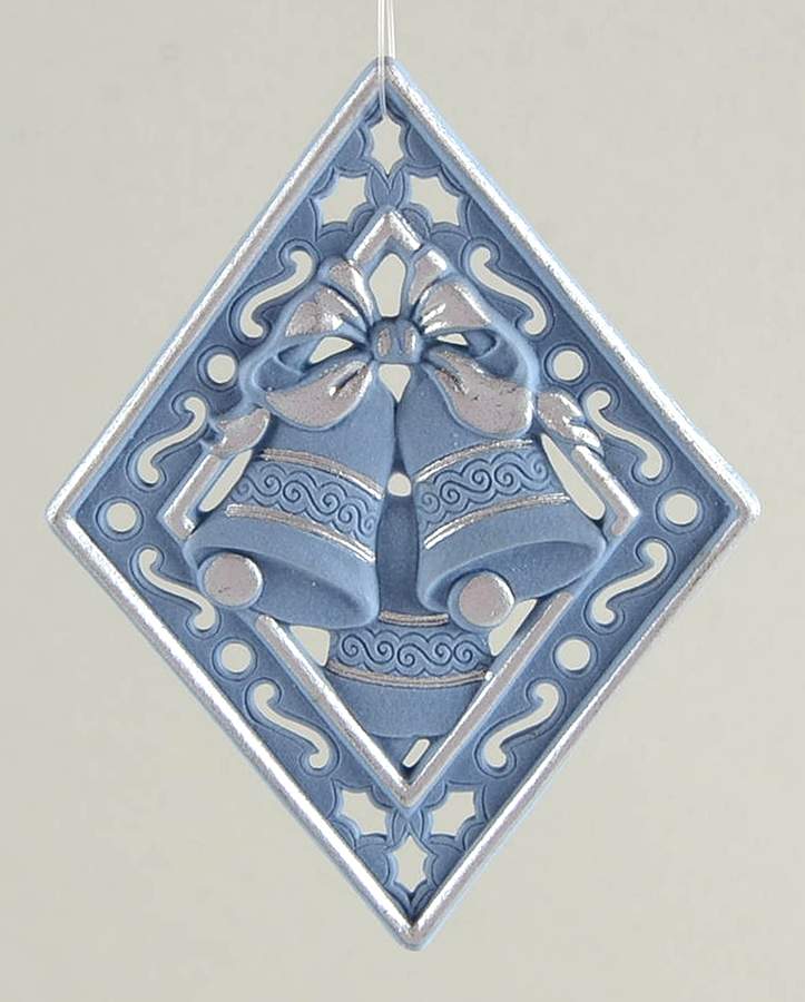 Wedgwood Christmas Ornament Silver Bells - Boxed by Wedgwood-1