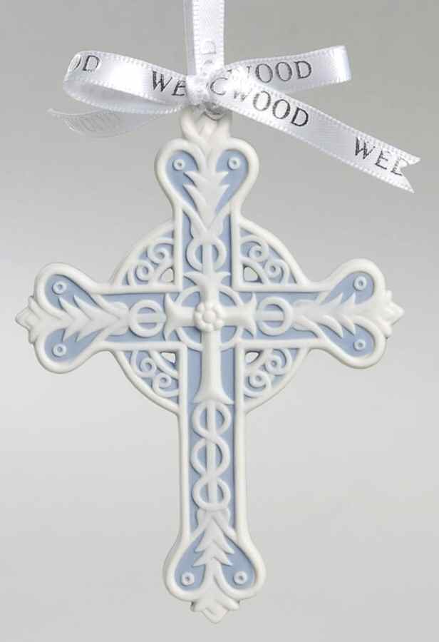 Wedgwood Christmas Ornament Cross - Boxed by Wedgwood-1