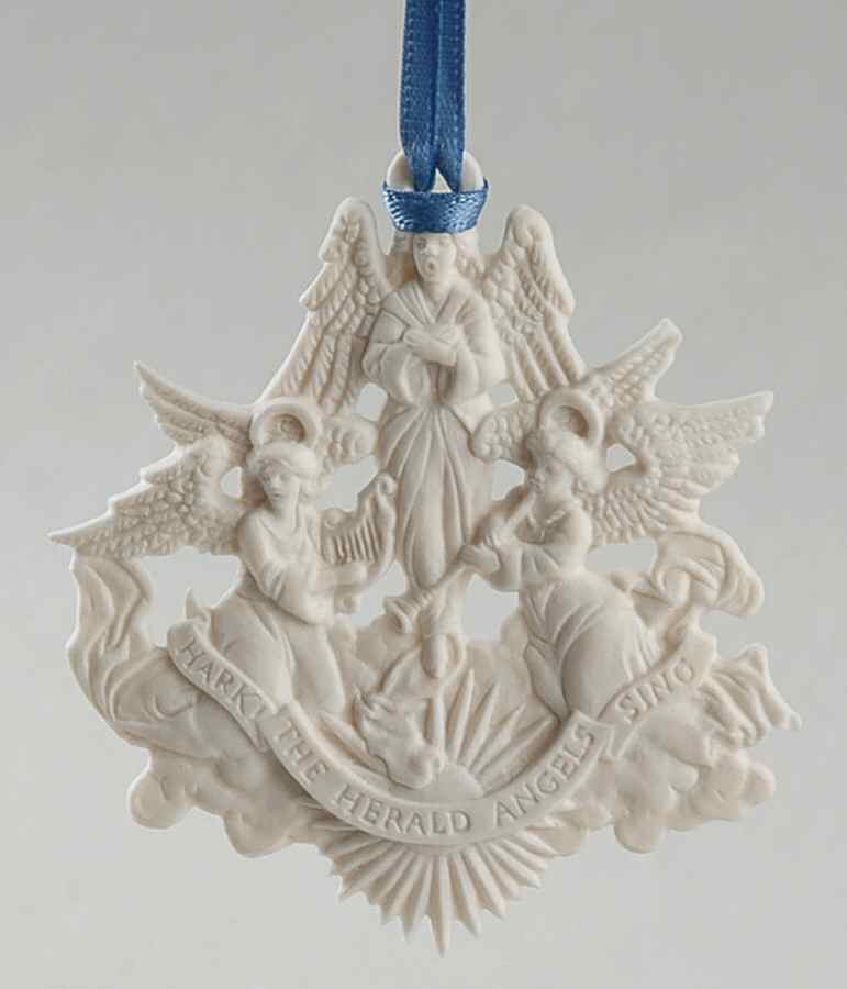 Wedgwood Christmas Ornament Hark The Herald Angels Sing - Boxed by Wedgwood-1