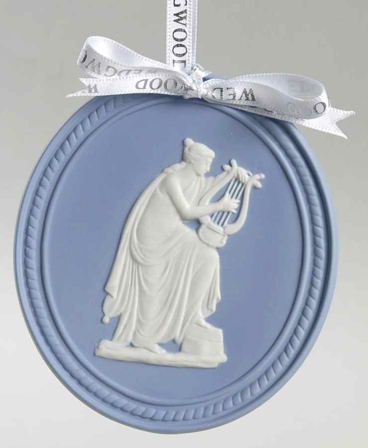 Annual Jasperware Ornament Erato-Muse Of Dance - Boxed by Wedgwood-1