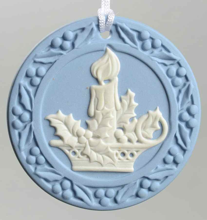 Annual Jasperware Ornament Candle - Boxed by Wedgwood-1