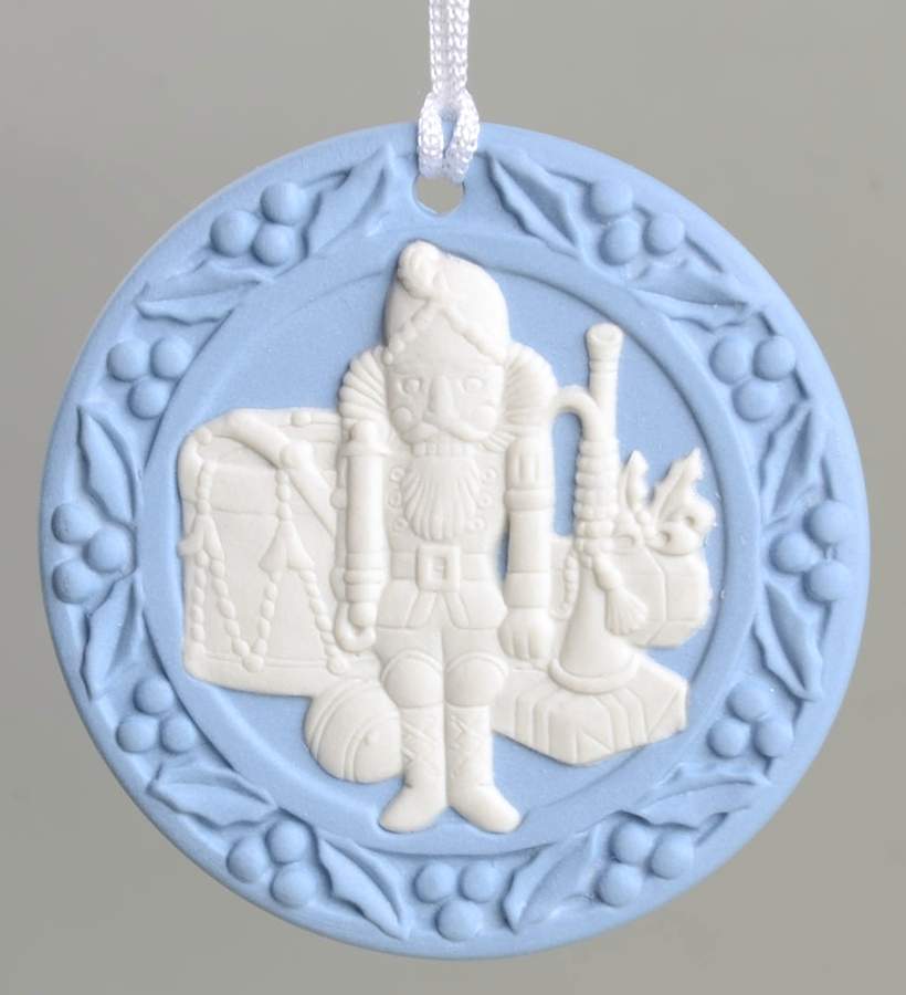 Annual Jasperware Ornament Nutcracker - No Box by Wedgwood-1