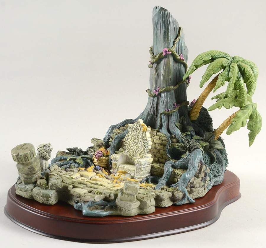 Enchanted Places King Louie's Temple-Jungle Book - No Box by Walt Disney Classics-1