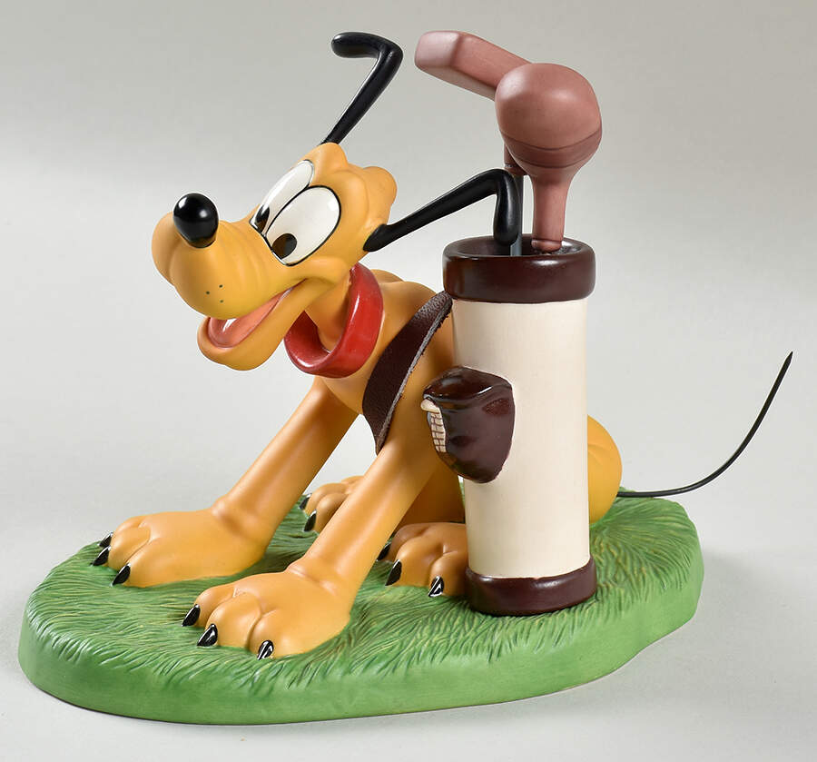 Canine Caddy Pluto-Golfer's Best Friend - No Box by Walt Disney Classics-1