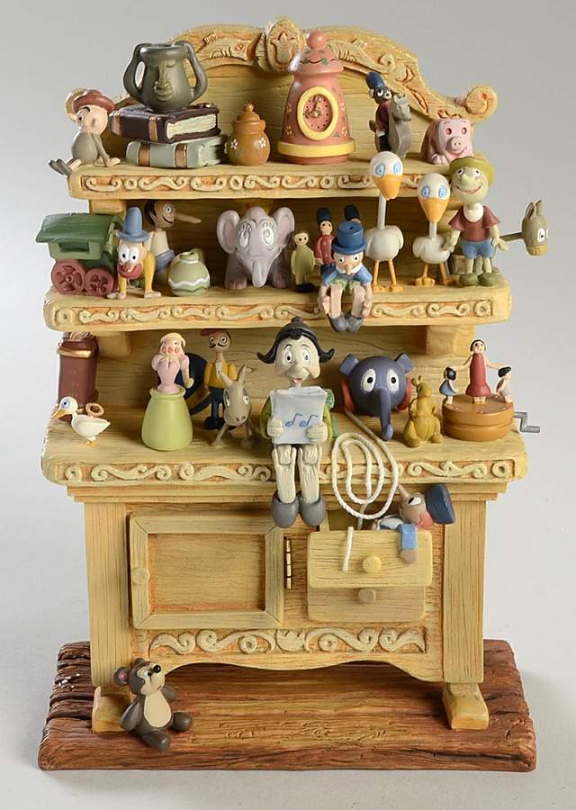 Pinocchio Geppetto's Toy Creations-Hutch - No Box by Walt Disney Classics-1