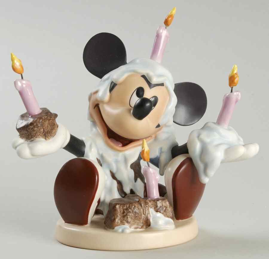 Special Event Figurines Happy Birthday-Mickey Mouse - Boxed by Walt Disney Classics-1